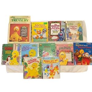 Lot of 11 Sesame Street Books